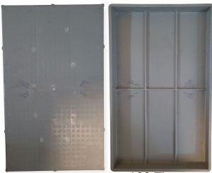 6 LI PLS. KOVAN KAPAK İC OLCU  30,5*51