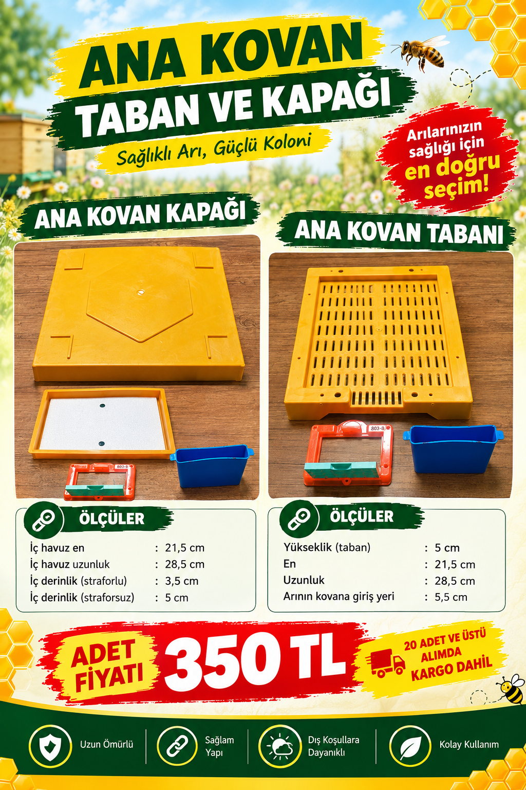 ANA KUTUSU TABAN VE KAPAK